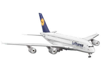 REVELL OF GERMANY 4270 AIRBUS A380 LUFTHANSA 1:144